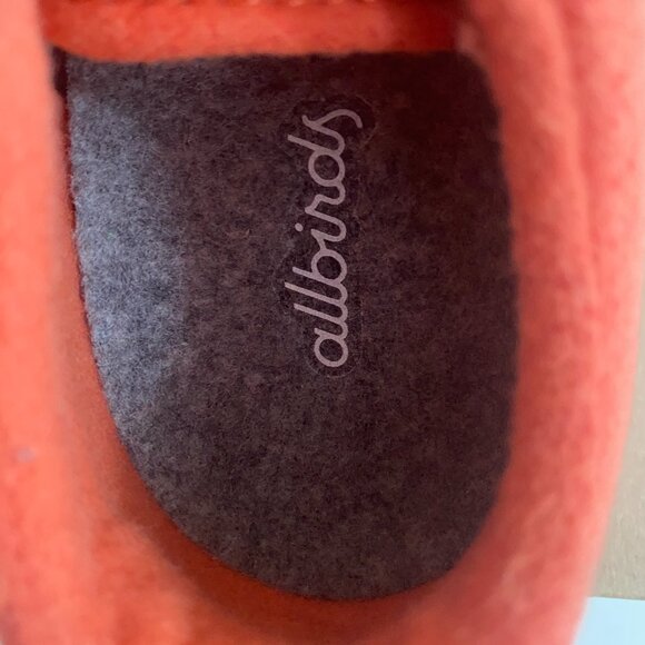 NWT Allbirds Wool Sneakers Women's Size 6 Kea Red Wool Runners Lined WRZWKRRO60 - Picture 12 of 16